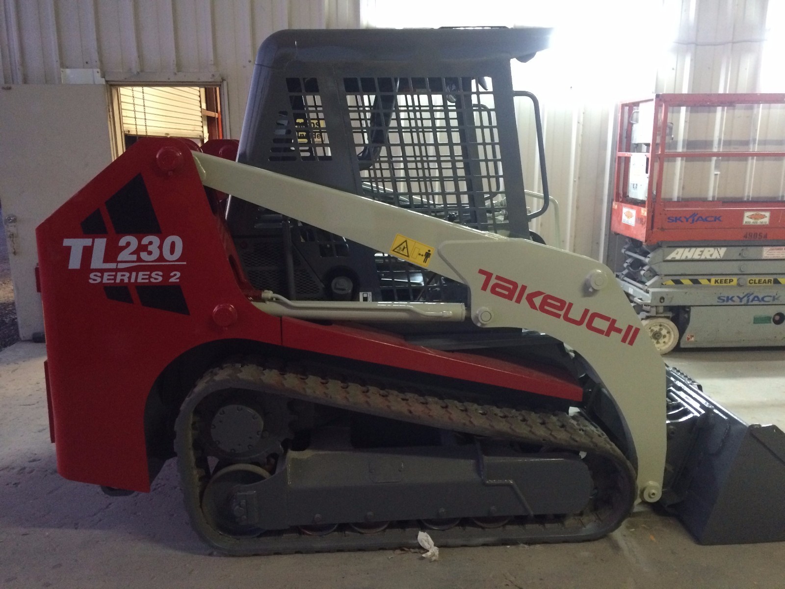 Takeuchi TL230 Decal Set- very high quality aftermarket decals