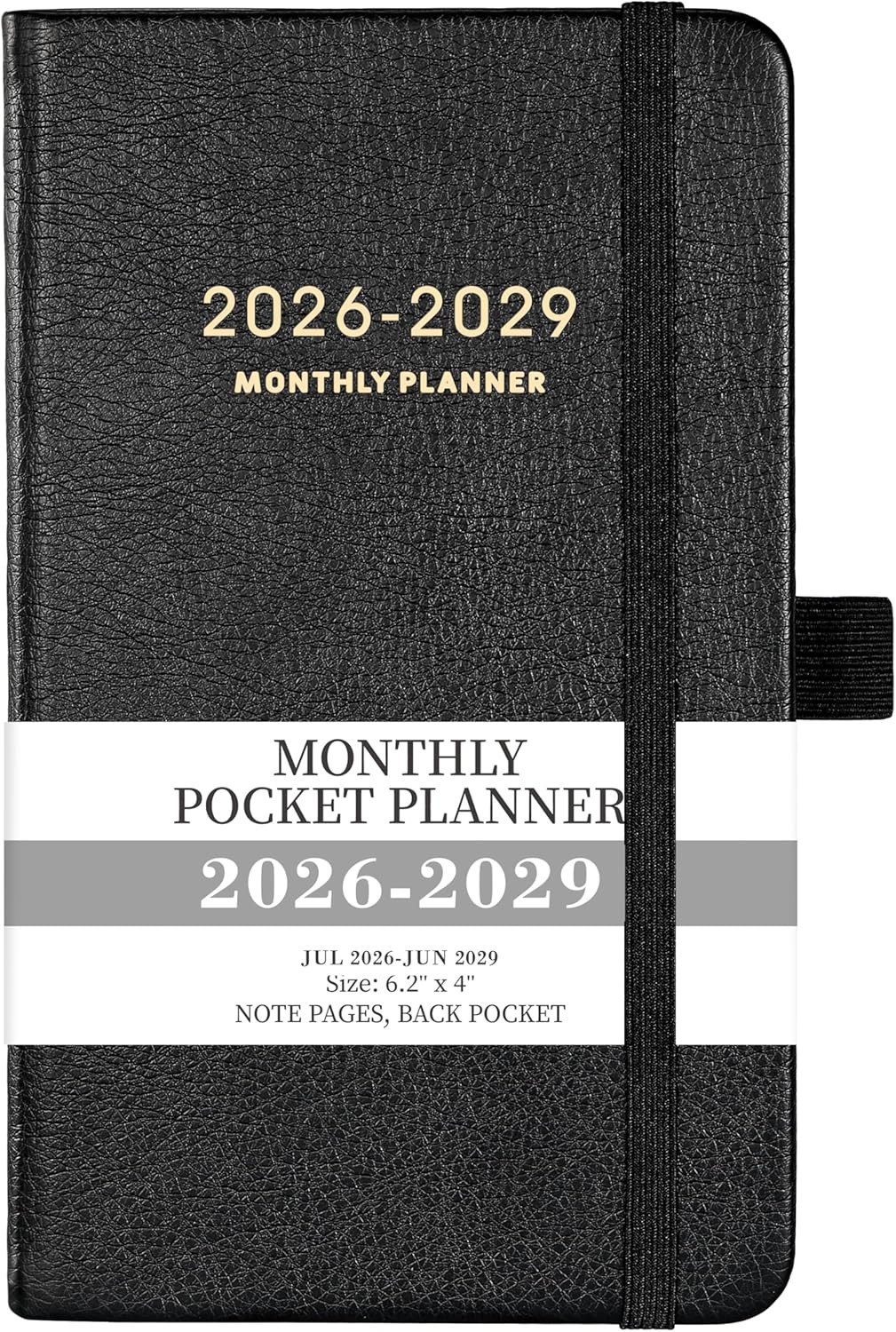 2026-2029 Pocket Planner – 3 Year Monthly Planner 2026-2029, Jul.2026 – Jun.2029