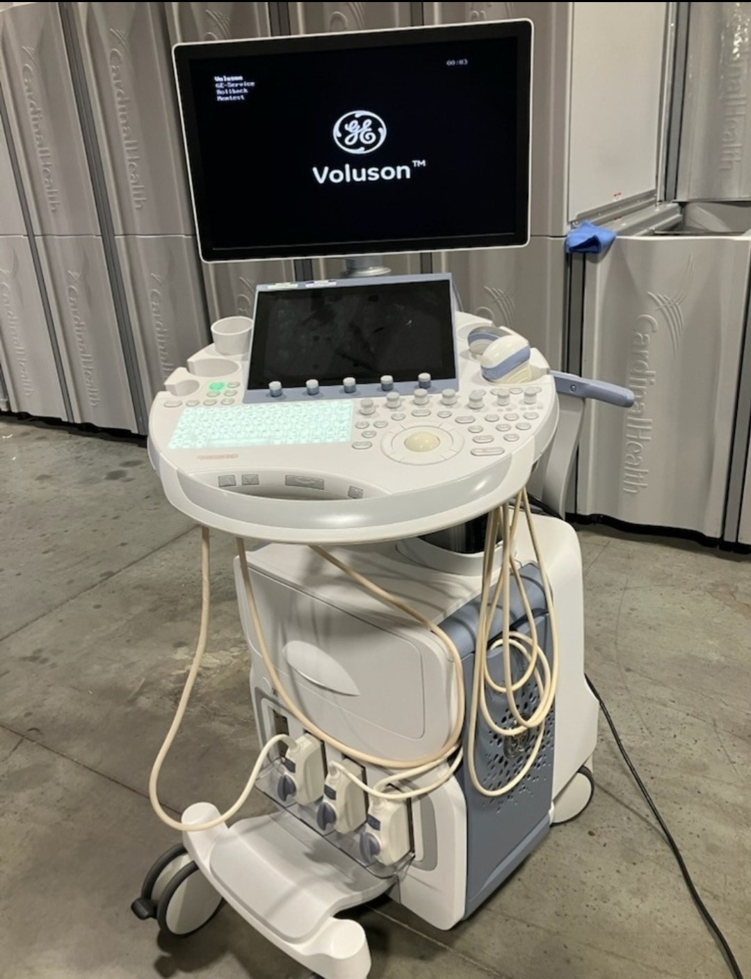 2016 GE Voluson E6 BT16 Ultrasound System(probes are not included)