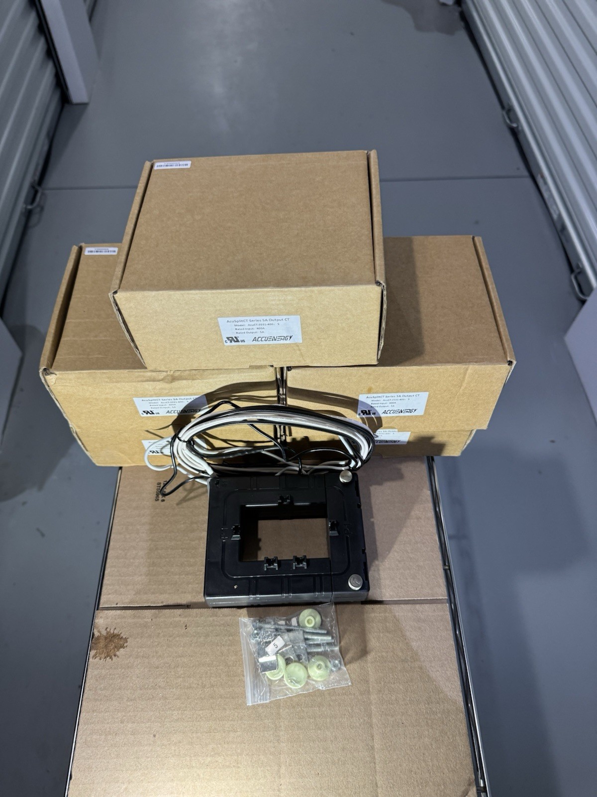 ACCUENERGY AcuSplitCT Series 5A Output CT Model: AcuCT-2031-400: 5