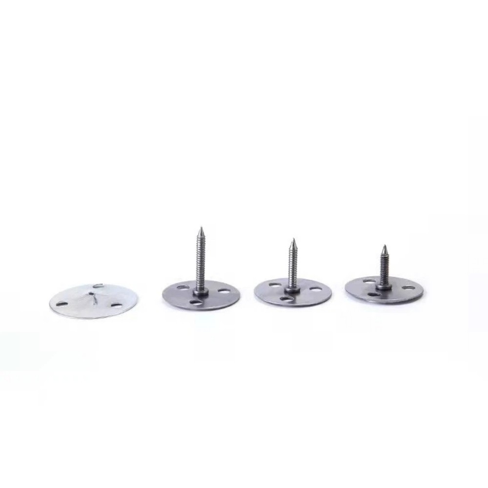 100/50Pc Tire Puncture Spikes Heavy Portable Duty Carbon Steel Round Road Spikes