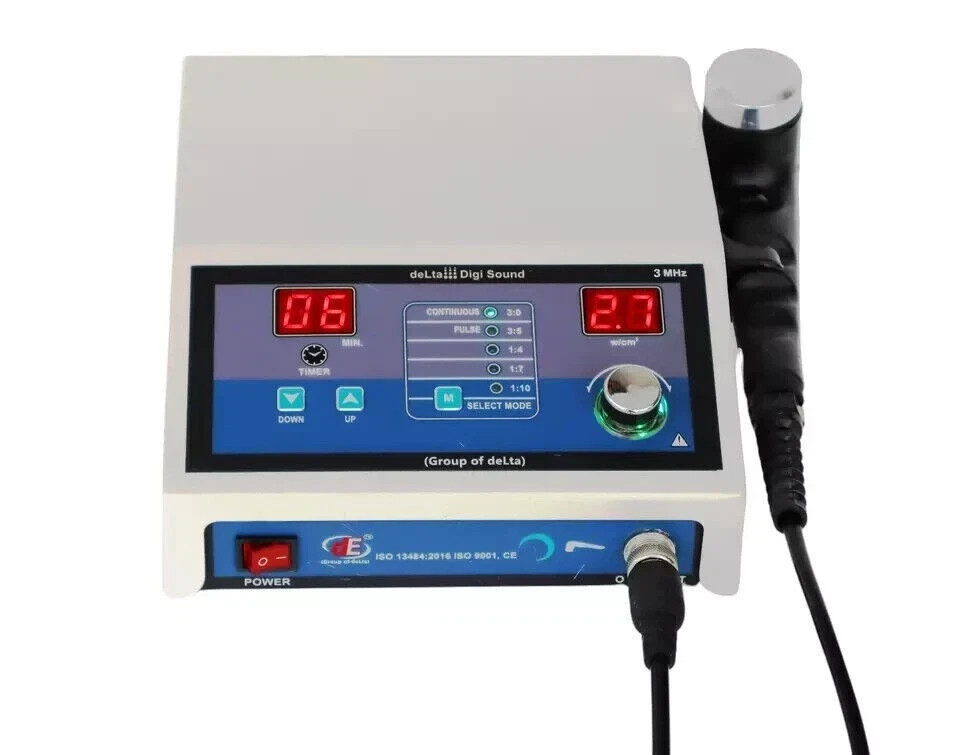 3 Mhz Delta : Digi S-Ultrasound Therapy Machine Physiotherapy Unit