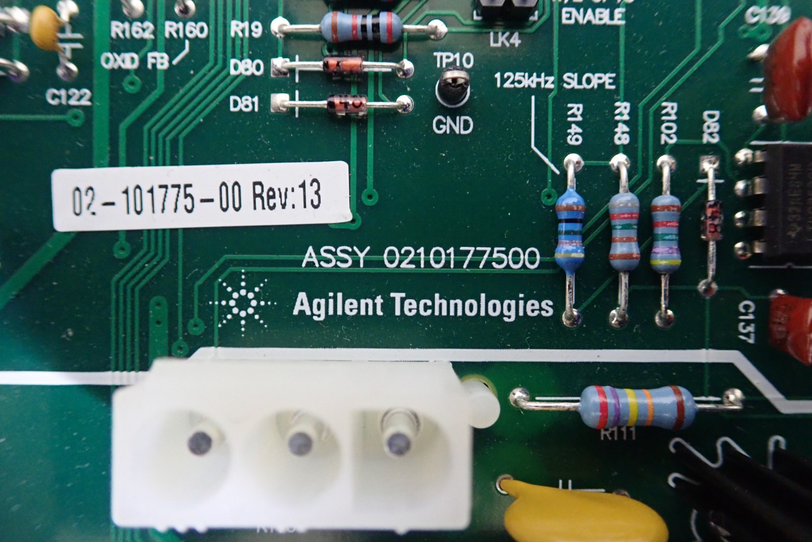 Agilent Technologies Varian 02-101775-00 Board Assembly