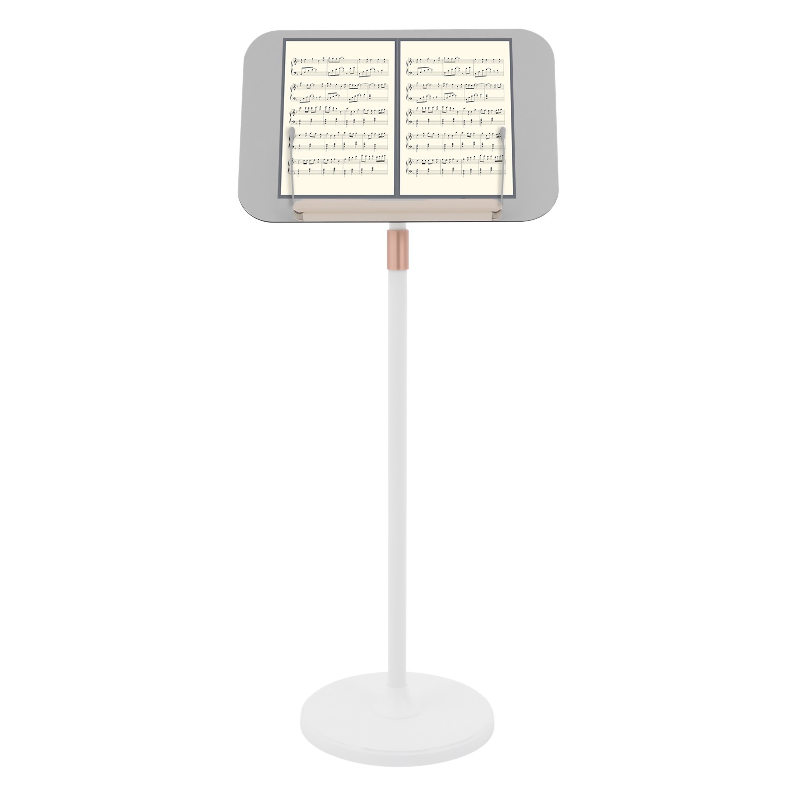 Floor Lectern Podium Stand for Speech Presentation Adjustable Height for Laptop