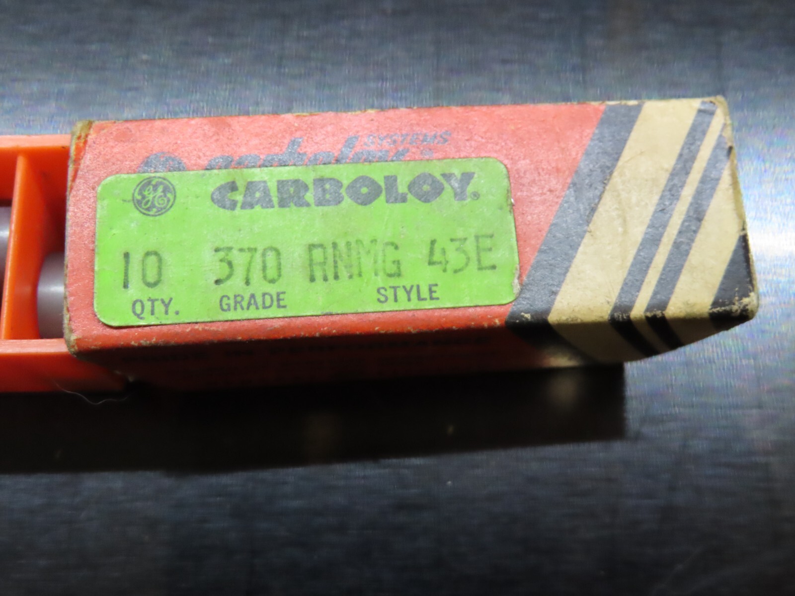 10 NEW Carboloy RNMG 43E 370 carbide turning inserts