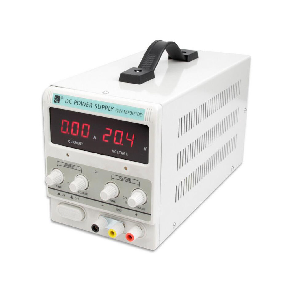 30V 5A/10A Adjustable DC Power Supply Dual Digital Lab Test 110V 60HZ/220V 50HZ