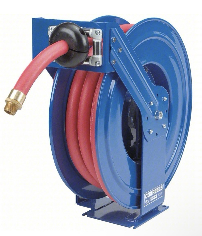 Coxreels TSHF-N-635 Retractable Fuel Delivery Hose Reel, 1″ x 35′ Hose, 300 PSI