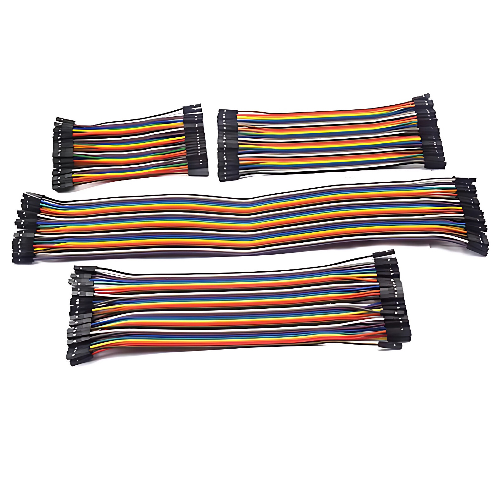 Hookup Wires10cm 15cm 20cm 21cm 30cm 40 cm M-M F-F M-F Breadboard Dupont Jumper
