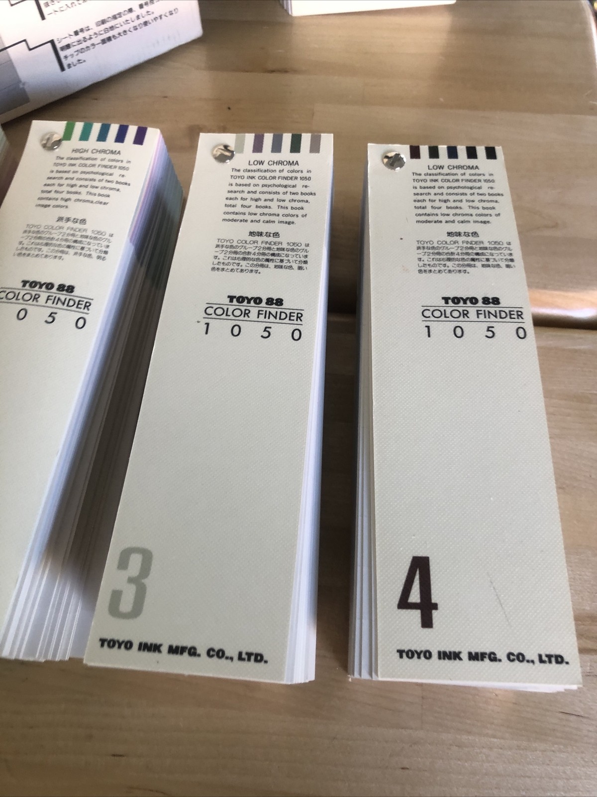 TOYO 88 COLOR FINDER 1050 Vintage set color matching system