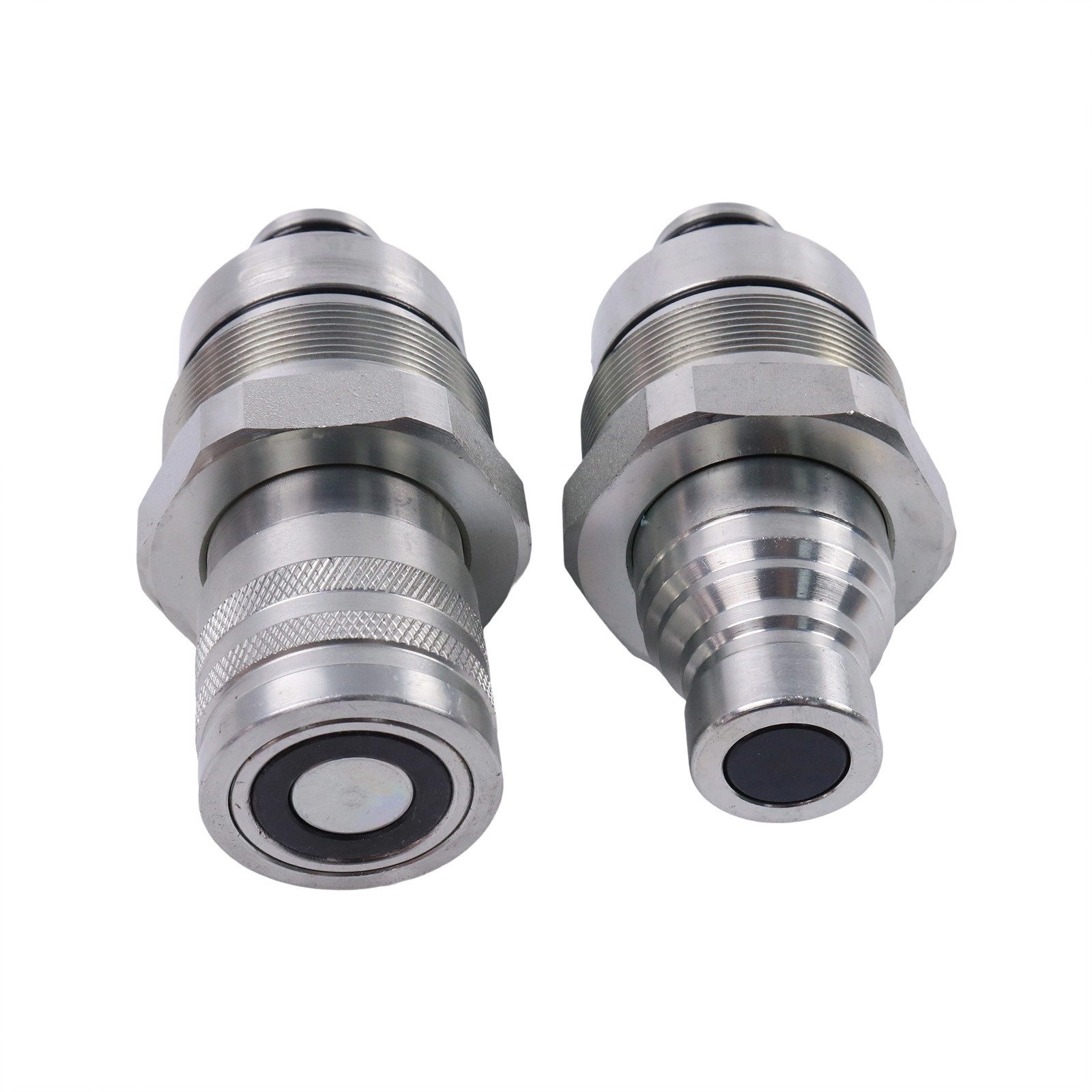 Flat Face Coupler Kit AT406474 AT406475 for John Deere 319E 323E 325G 329E 331G