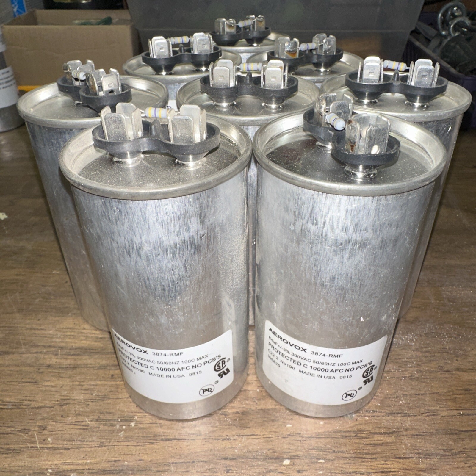 Aerovox Capacitor 3874-RMF 64uF 300v 50/60Hz 10000AFC 600w HPS Replacement NEW