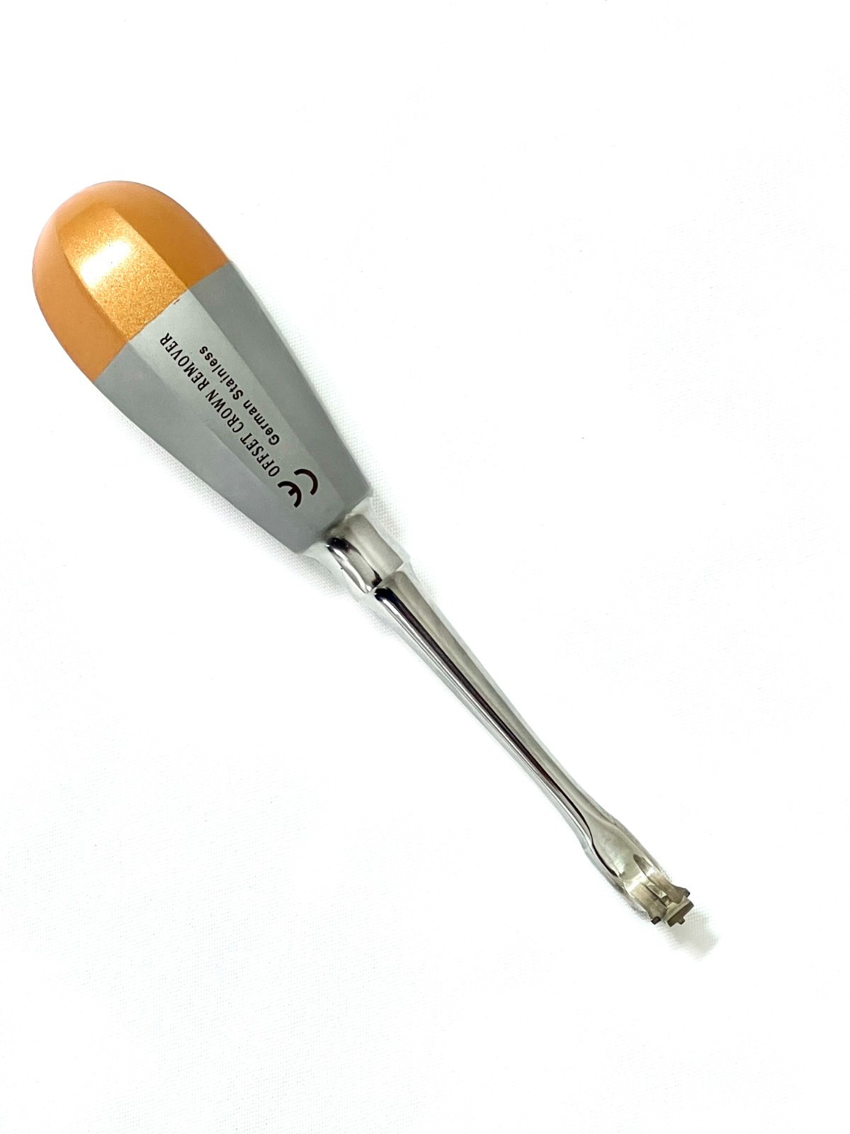 GERMAN CROWN REMOVER -Offset Crown Splitter Remover Elevator Handle Dental