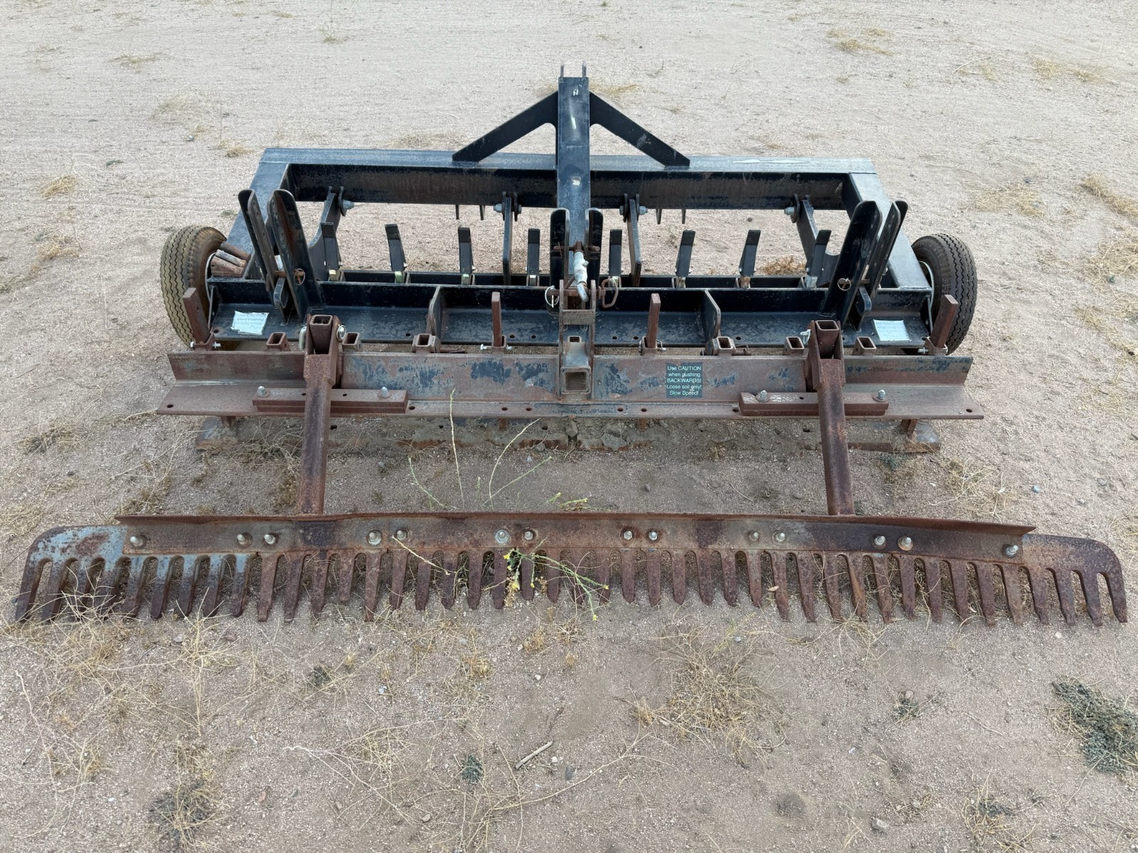 TR3 Groomer ABI Classic Rake 8.5′ Arena Drag Scarifier Rake Auto Leveling Blade