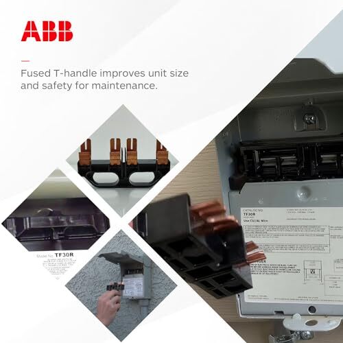 ABB 30 Amp 240 Volt AC Disconnect NEMA 3R Weather Resistant Steel Unit