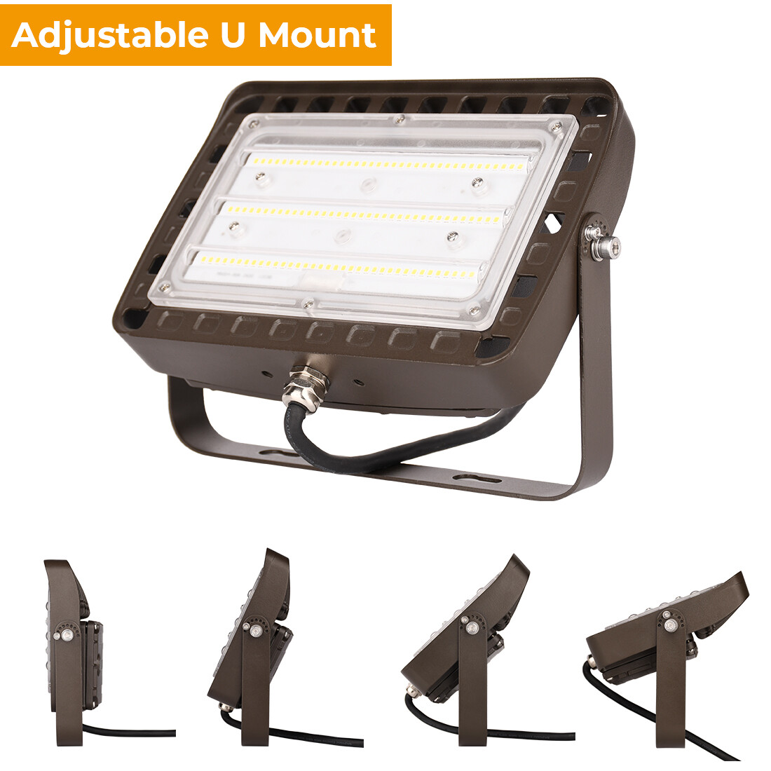 LED Flood Light Outdoor 50W IP65 Security Yard Football Garden Lamp 110V 220V
