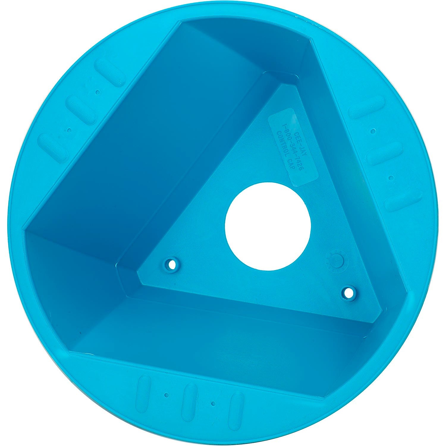 Inventory Control Cone W/ Dry Erase Decals 10″L x 10″W x 5″H Turquoise Lot of 5