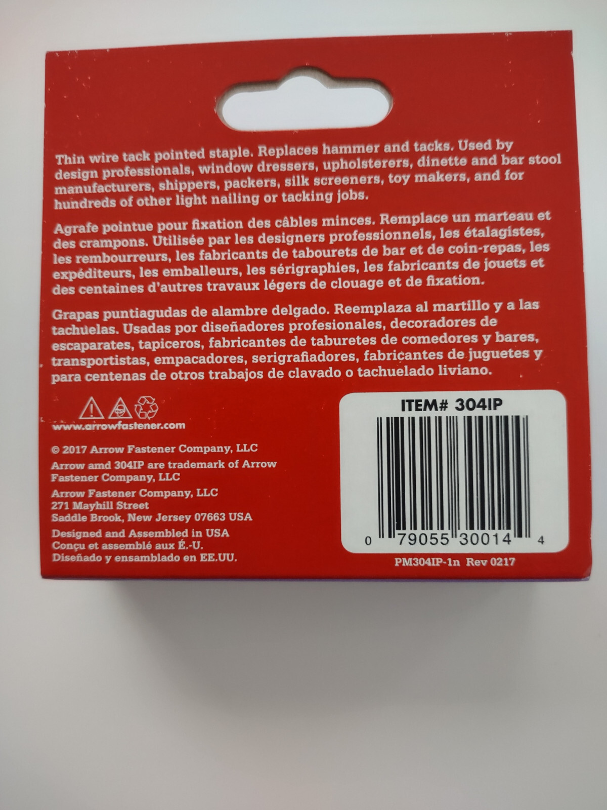 Arrow Fastener T30 Staples 1/4″ #304IP 5040 pack