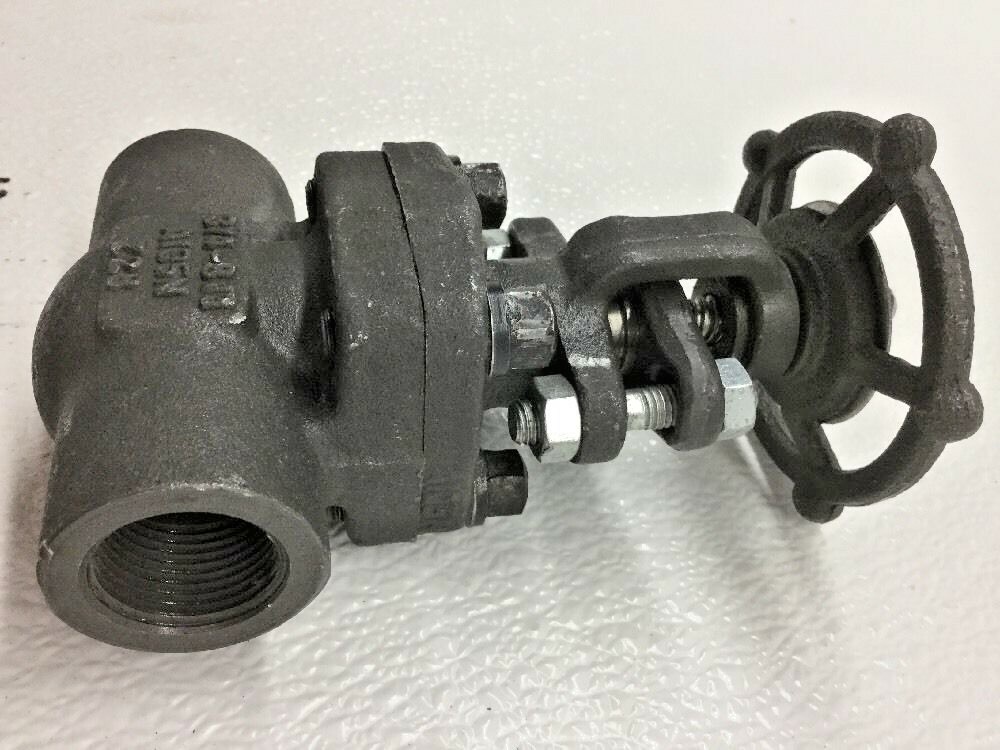 DSI 4101A8-18 Forged Steel Gate Valve 3/4″ CL 800 Socket X Thread 1975 psi CWP