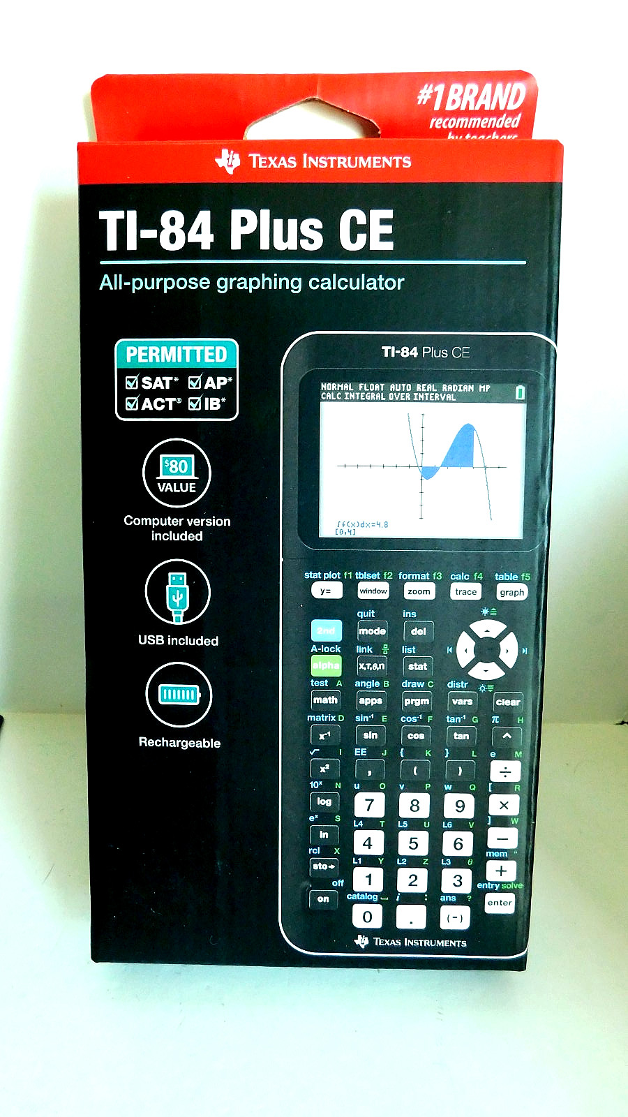 Texas Instruments TI-84 Plus CE All-Purpose Graphing Calculator