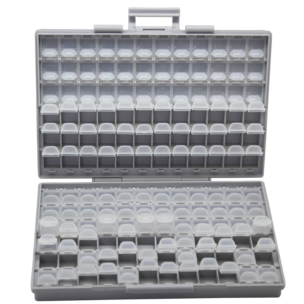 BOX-ALL-144 tiny components surface mount parts Organizer Storage lids