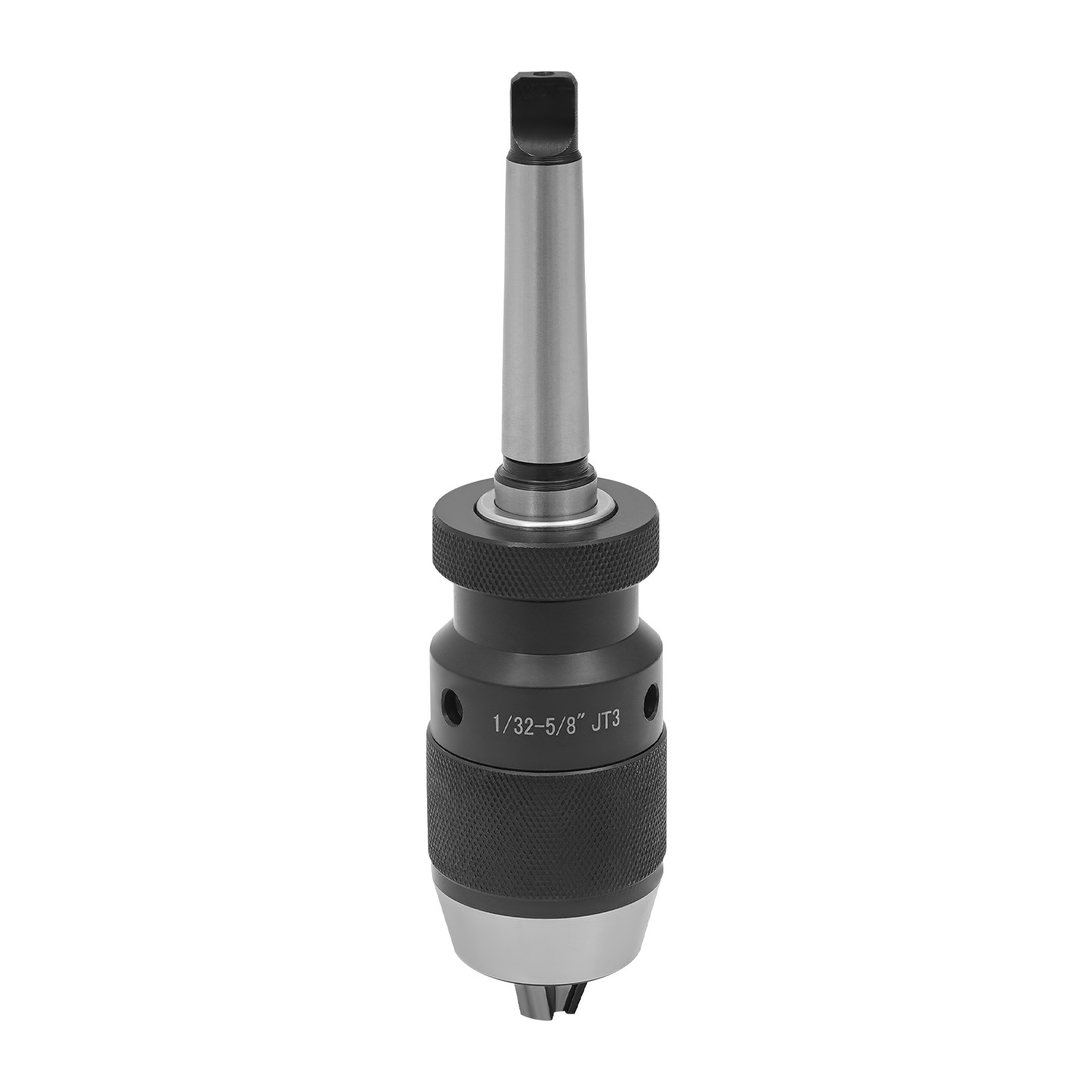 1/32 – 5/8 inches Self-tightening Drill Chuck Set with a Connecting Rod 0.004in
