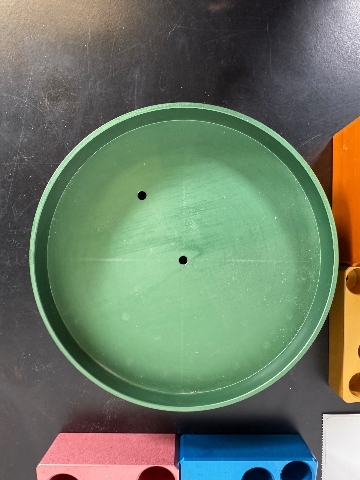 Chemglass CG-1991-P Tray & 6 Different Pie Blocks REACTION BLOCKS SYSTEM, BEST!