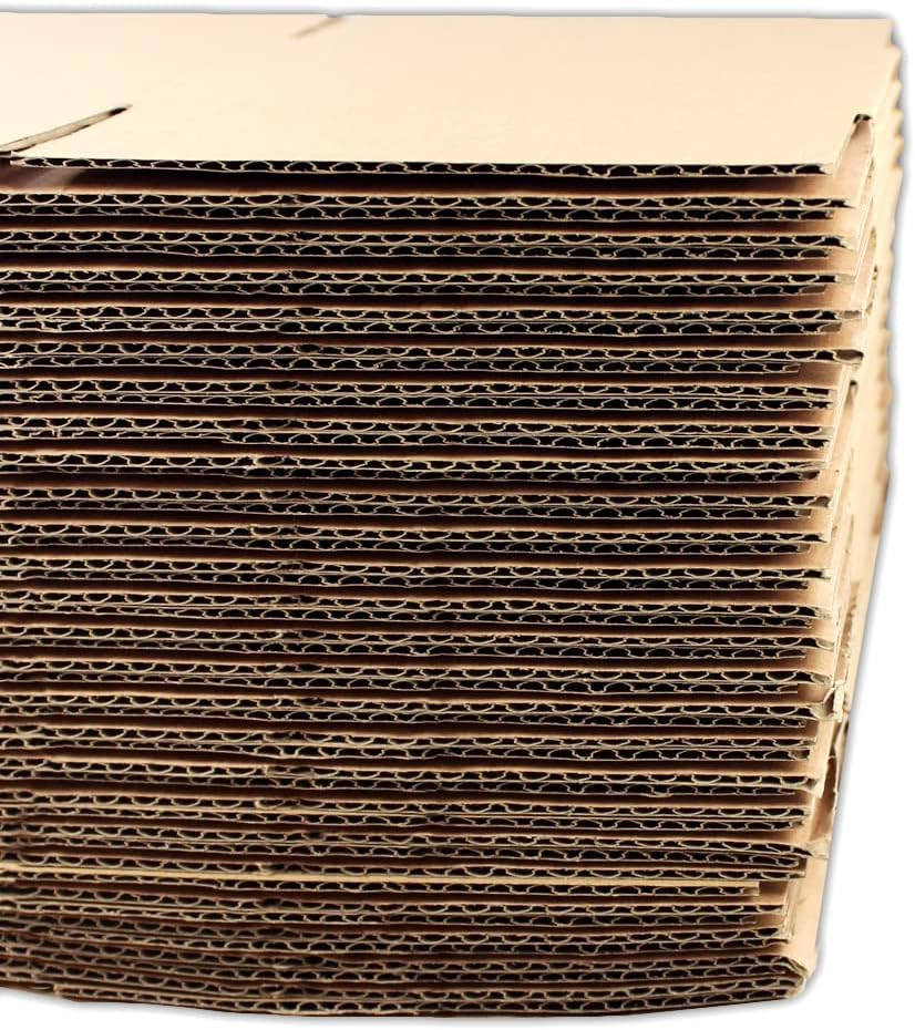 5 10X8X4 Corrugated Cardboard Packing Boxes Mailing Moving Shipping Box Cartons