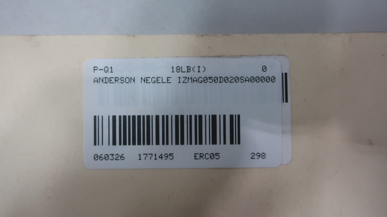 Anderson Negele IZMAG050D020SA00000 Electromagnetic Flow Meter 9-32v-dc