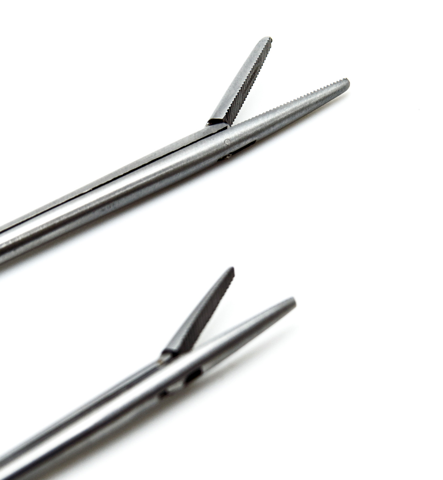2 Pcs Hartman Alligator Forceps 3.3″ & 8″ ENT Surgical Ear Serrated Instruments