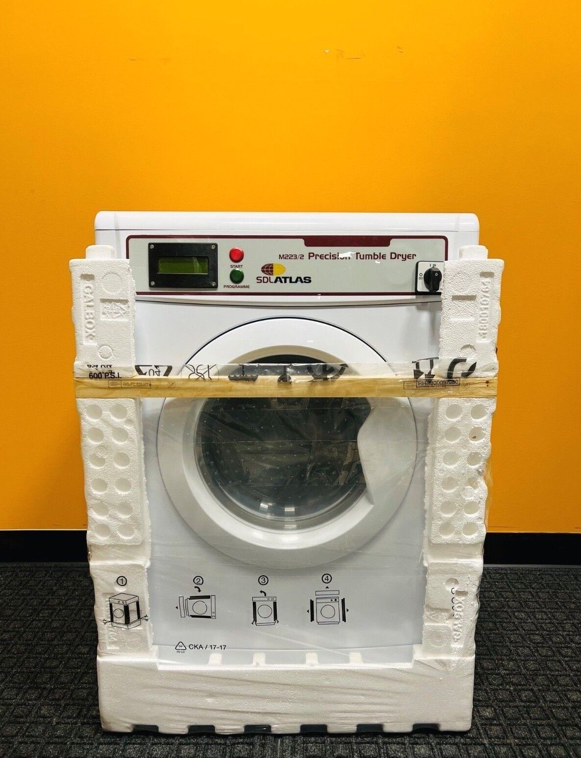 SDL Atlas M223/2, 230V /13A / 50 Hz / 1PH Input, Precision Tumble Dryer, New!