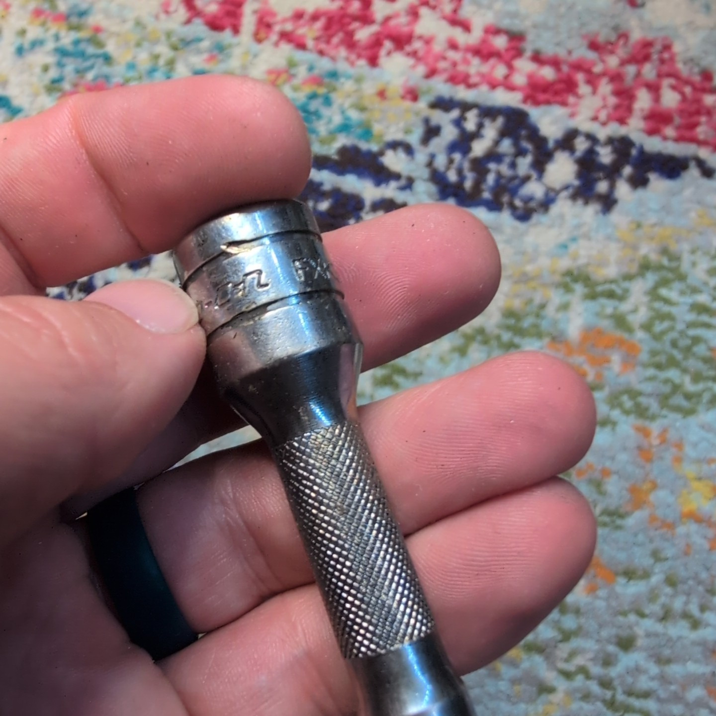 Snap On fxk3 3/8 drive 3″ knurled friction ball extension