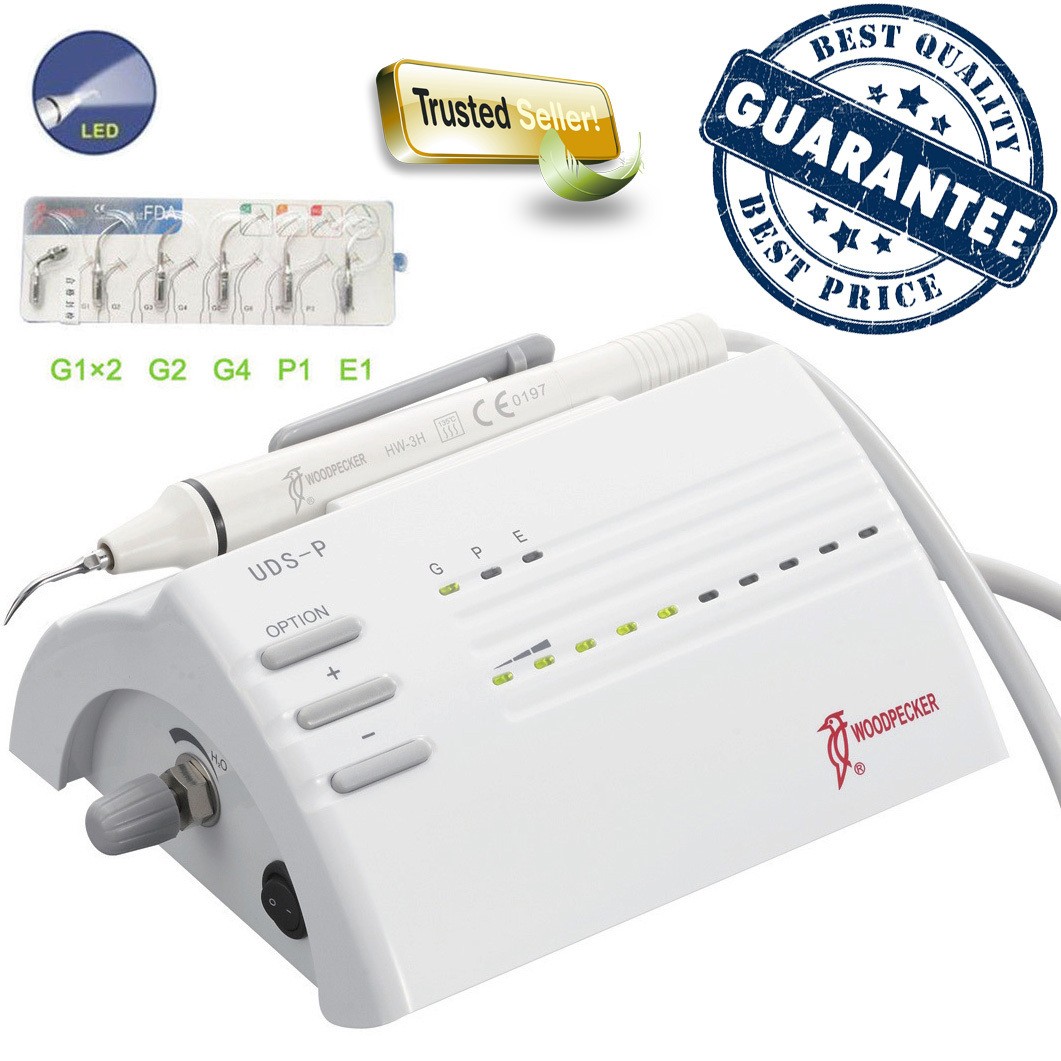 Woodpecker UDS-P LED Dental Ultrasonic Piezo Scaler Optical Light Handpiece ENDO
