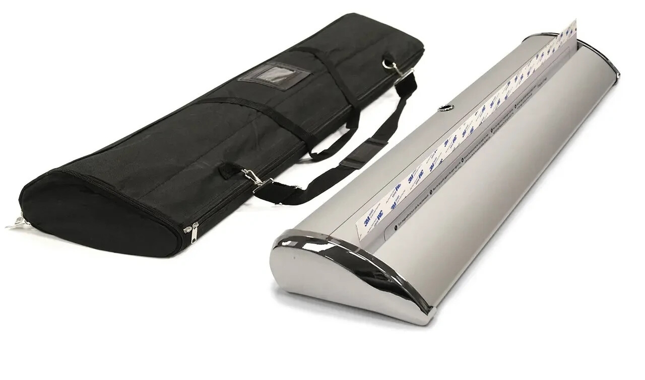 Retractable Banner Stand Deluxe Trade Show Display Carry Bag ( 6 Pcs 33″ x80″)