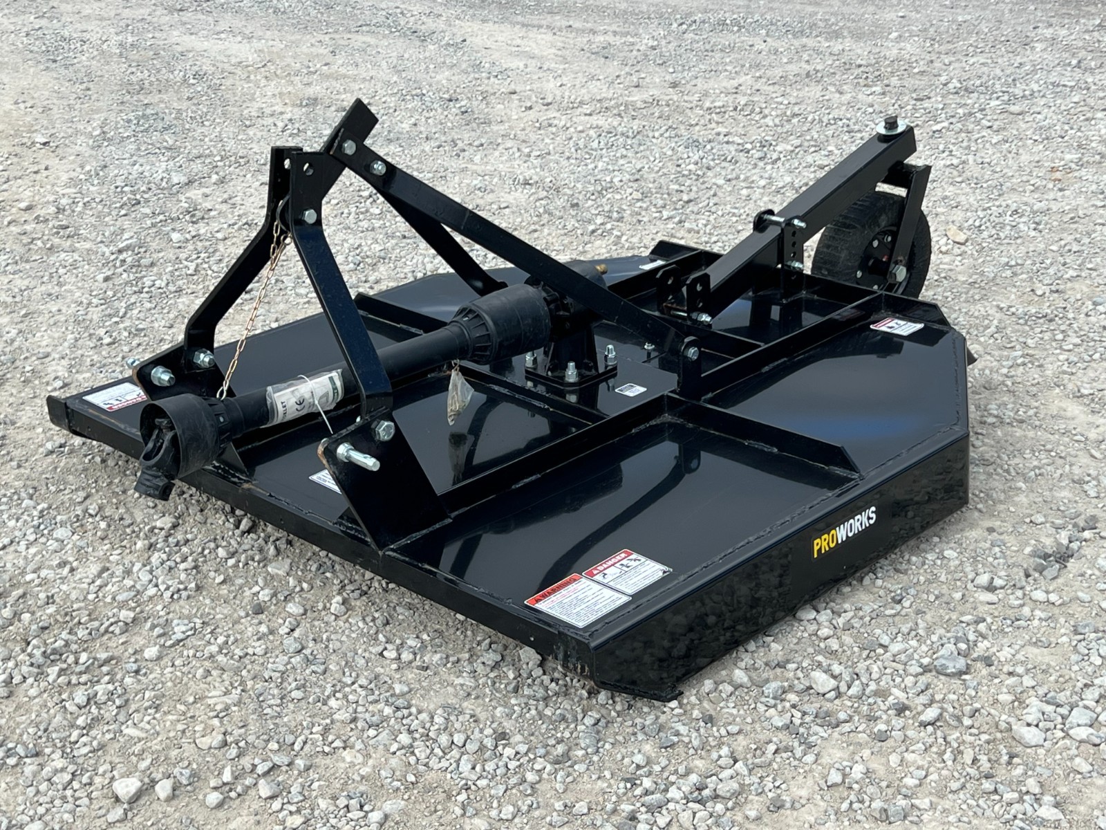 PROWORKS 60″ 5 ft Rotary Cutter Bush Hog Cat 1 Hitch Tractor Mower 40 HP USA