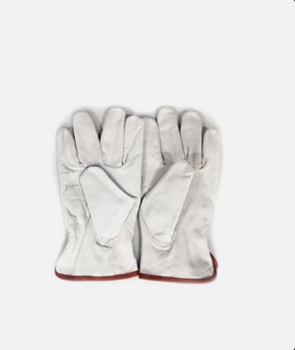 12 Pair Pack, Goat Skin Grain Leather Drivers, work safety (PPE),Size S,ML,XL