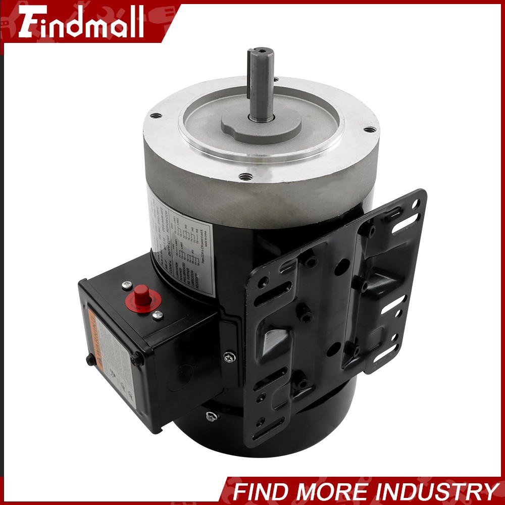 3/4 HP Electric Motor Single Phase 1725rpm 5/8» shaft 115V/230V 56C Frame