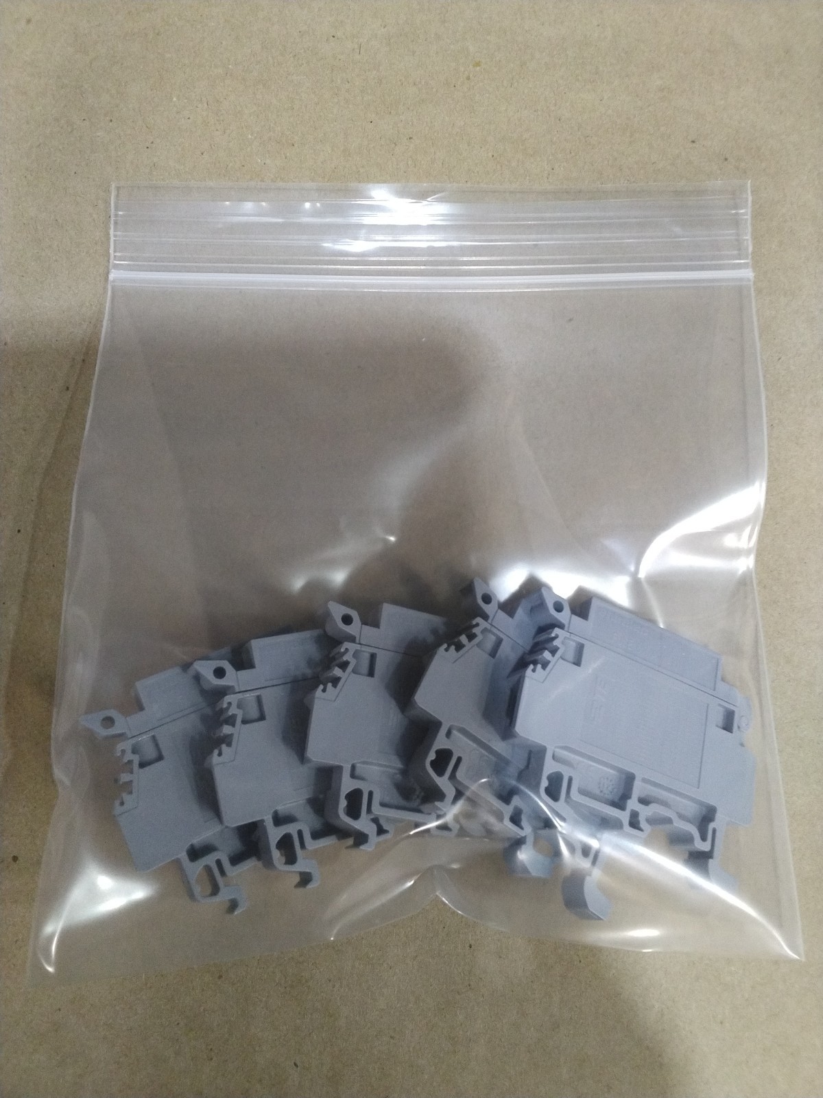 ENTRELEC Terminal Block Fuse Holder 6.3A Maxi, Lot of 5