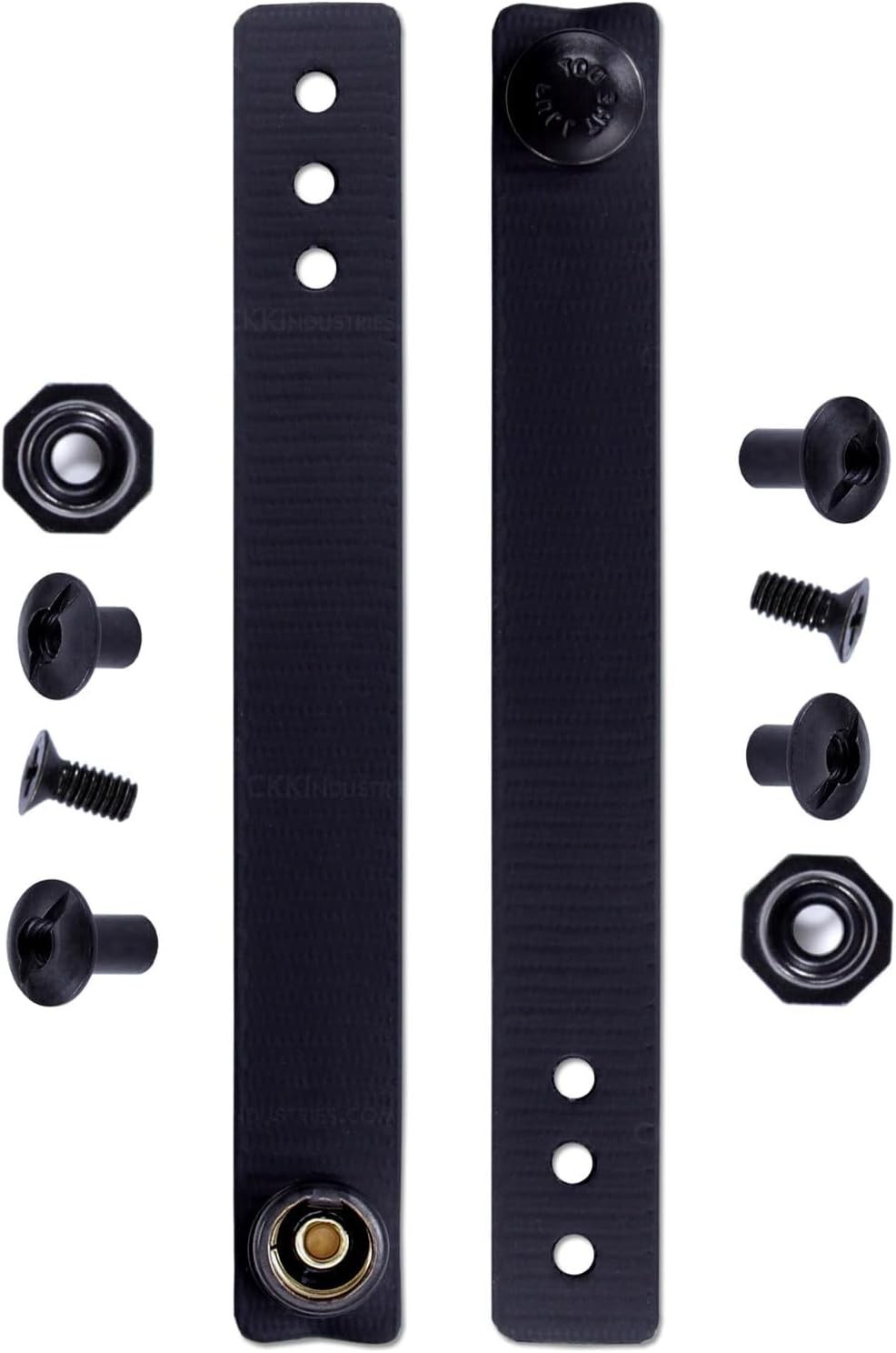 IWB Soft Belt Loops – w/Heavy Duty Rubberized Nylon Pull-The-Dot Security Sna…