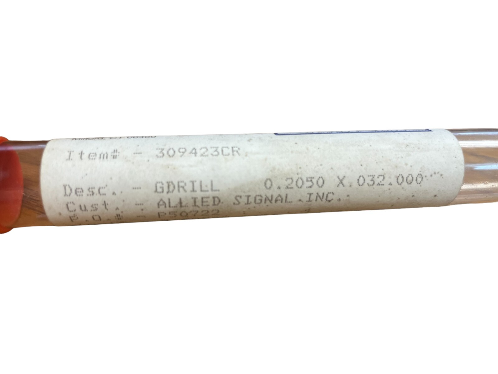 ELDORADO GUN DRILL 309423CR 0.2050″ x 32.0″