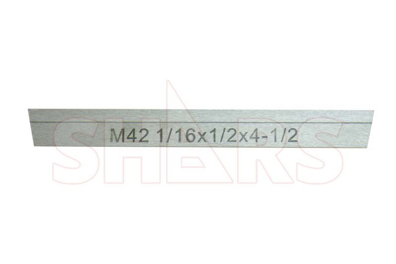 SHARS P1 “P” Type M42 8% Cobalt Cut-off Blade 4-1/2″ L X 1/16″ W X 1/2″ H NEW !{