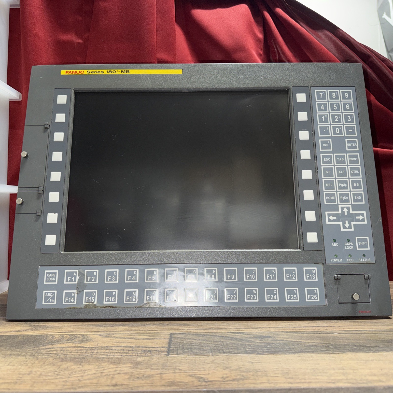 FANUC 180i A13B-0196-B412 PANEL; A08B-0084-D432 BASE UNIT; A08B-0084-C120/F