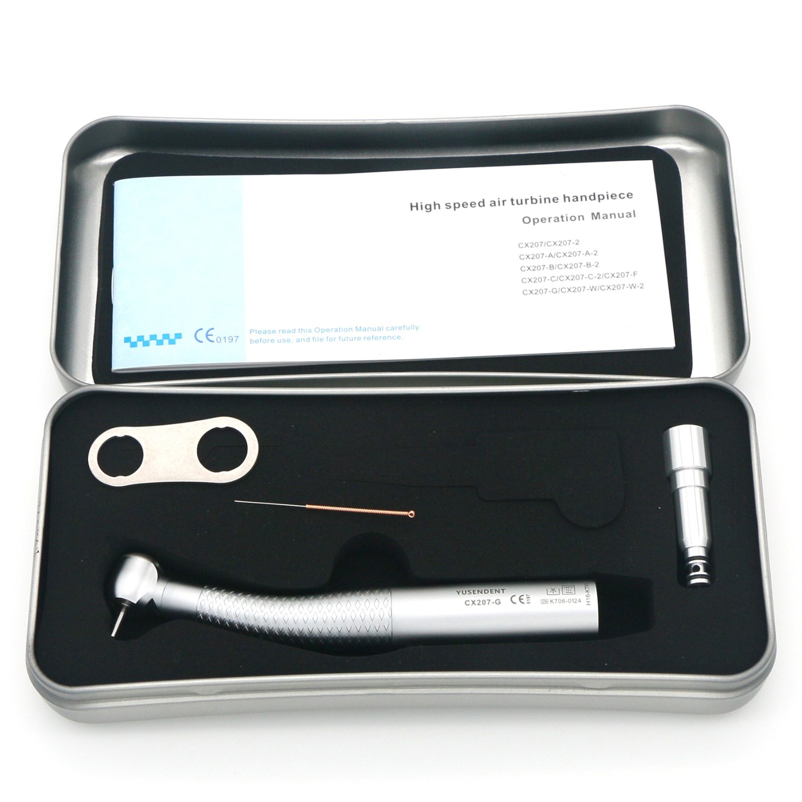 US COXO Dental High Speed LED Fiber Optic Handpiece Fit KaVo MULTIflex 6 Coupler