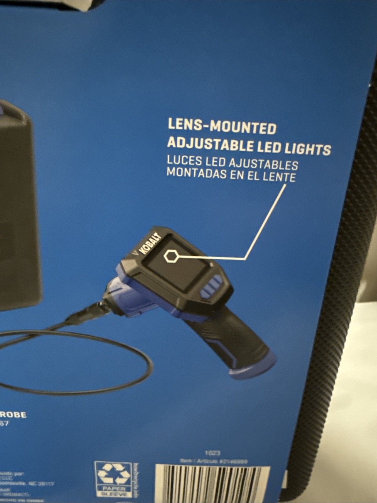 Kobalt Handheld LED Inspection Camera w/ 32GB Memory Card & Hard Case New