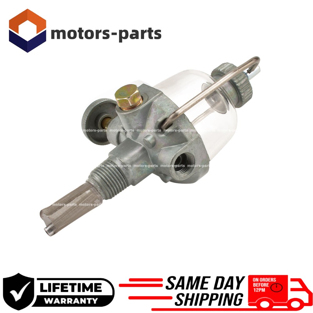 Fuel Sediment Bowl Gas w/ Shut Off For Ford NAA Jubilee 2N 8N 9N 2N9155B NAA9155