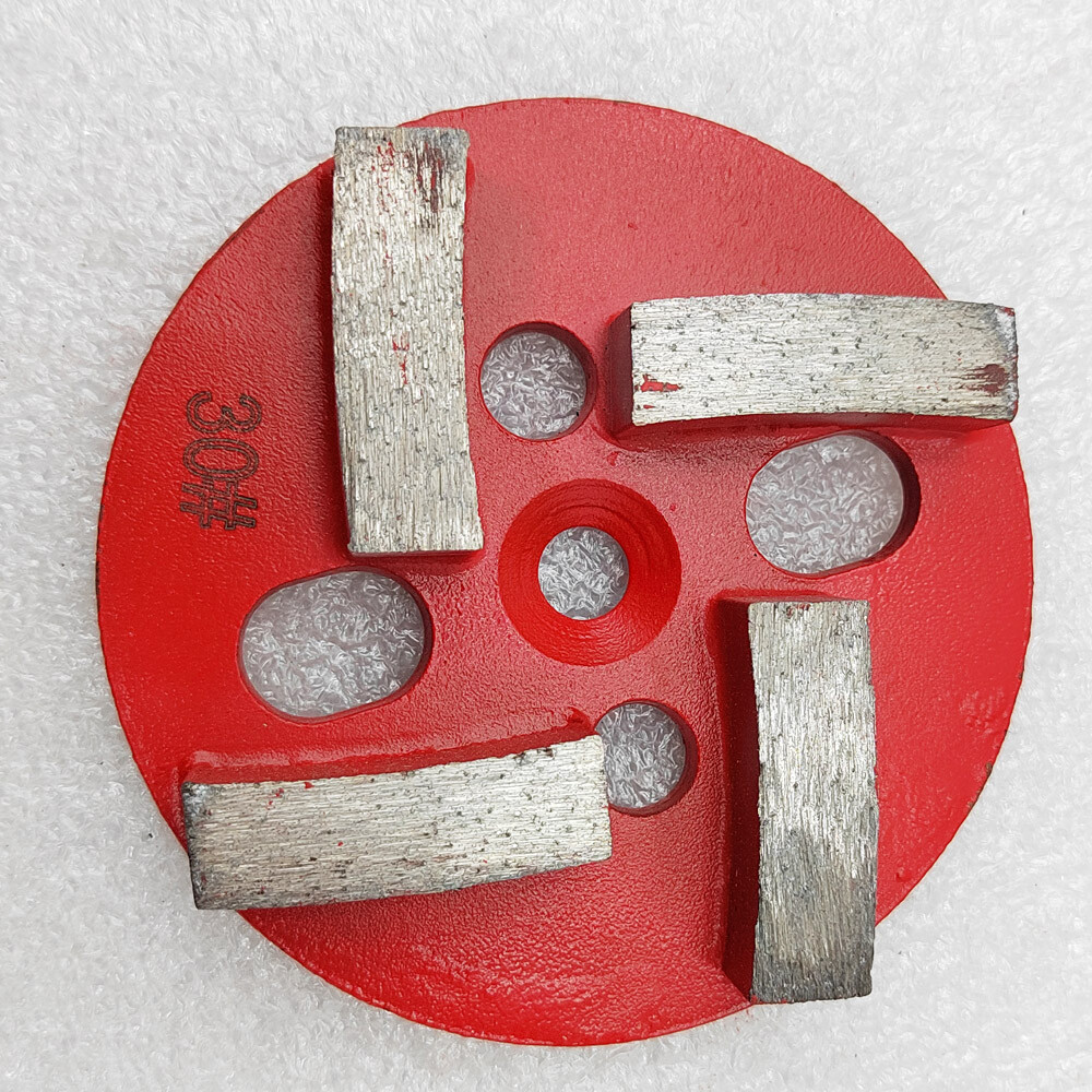 6pcs/set Diamond Grinding Head for Cement Ground Grinder Floor Polishing Sander
