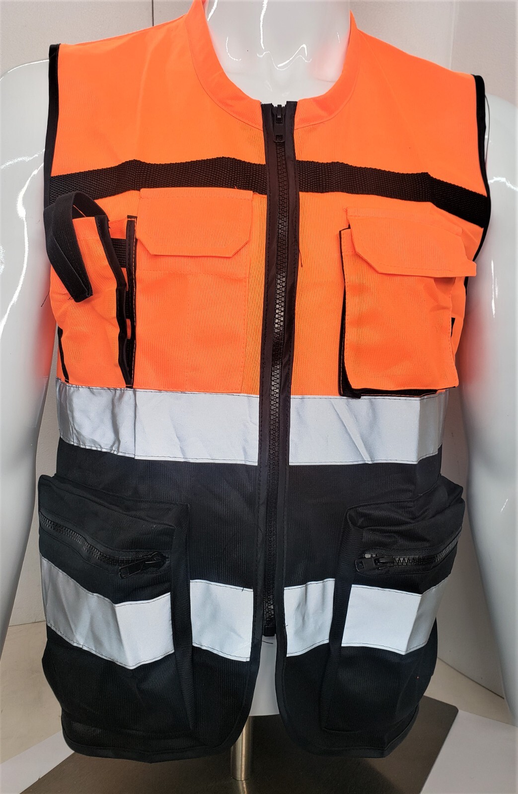Class 2 High Visibility Reflective Safety Vest (X-Small-3XL)