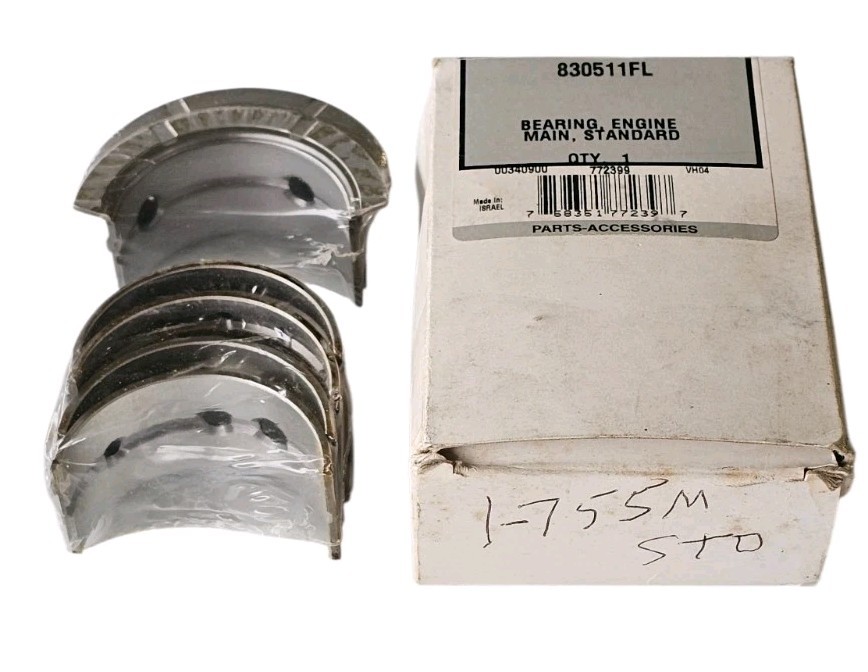 TISCO Main Bearings Kit Set STD Fit Massey Ferguson TE20 TO20 T030 Z120 NOS