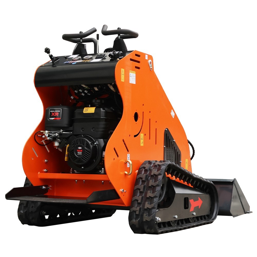1 Ton Mini Excavator + Mini Skid Steer Loader 13.5HP B&S Gas EPA Free Shipping