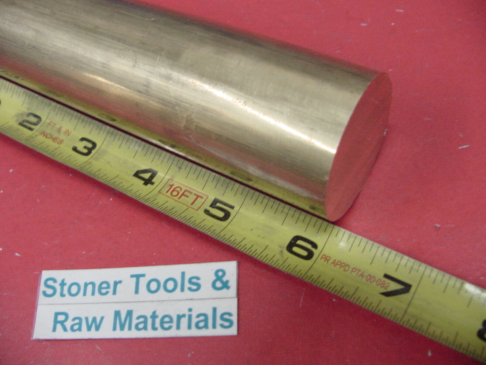 2-3/8″ C360 BRASS ROUND ROD 6″ long Solid H02 Half Hard Lathe Bar Stock