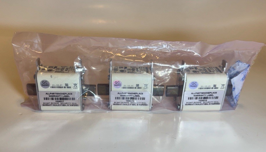 3 Pcs Set SIEMENS 3NE1021-0 690VAC 100A 100ka Sitor 100A PKF OF 3 NSMP
